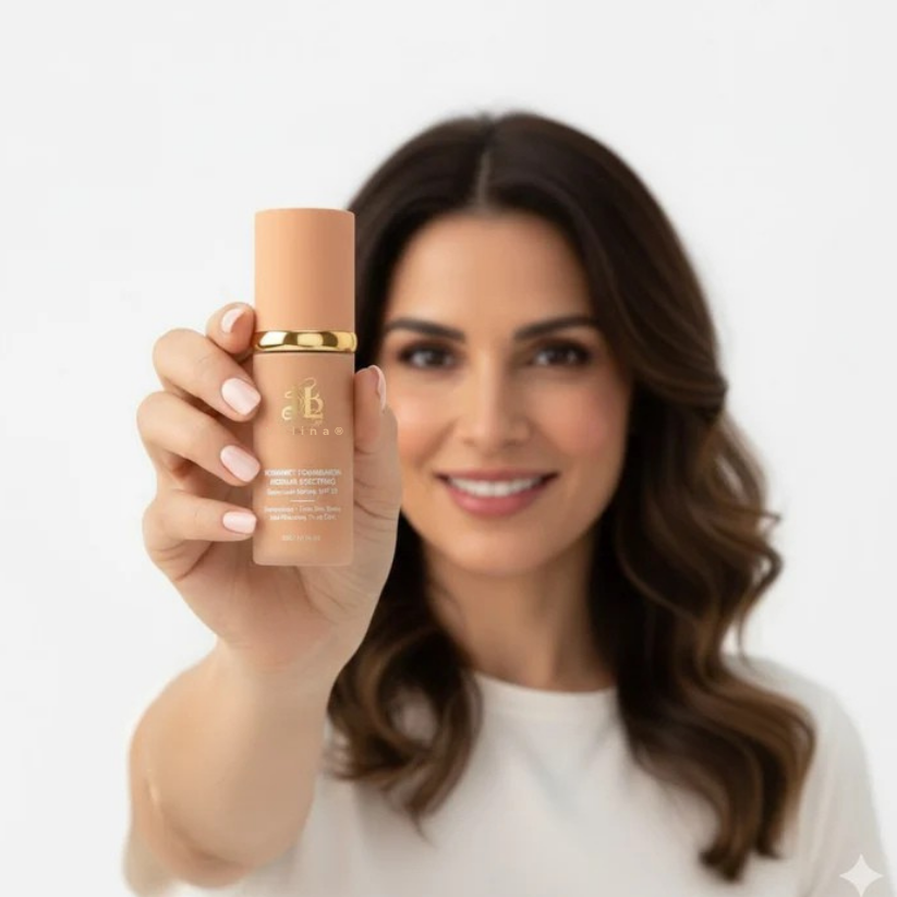 Velina® | Anti-aging-foundation med SPF 50 – Anpassar sig efter din hudton