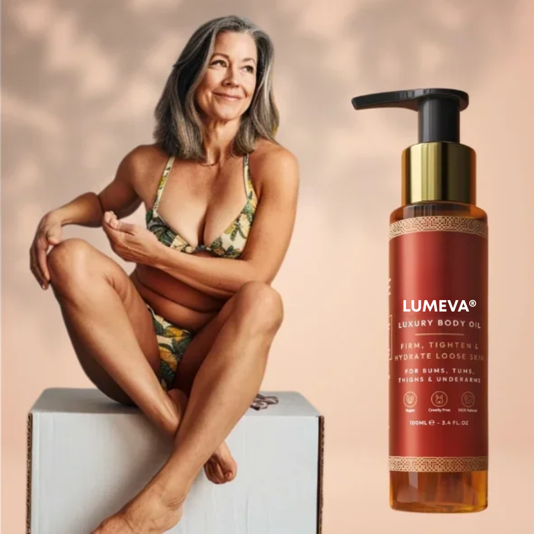 Lumeva® | Unik blandning av botaniska oljor som återaktiverar hudens elasticitet på bara 14 dagar