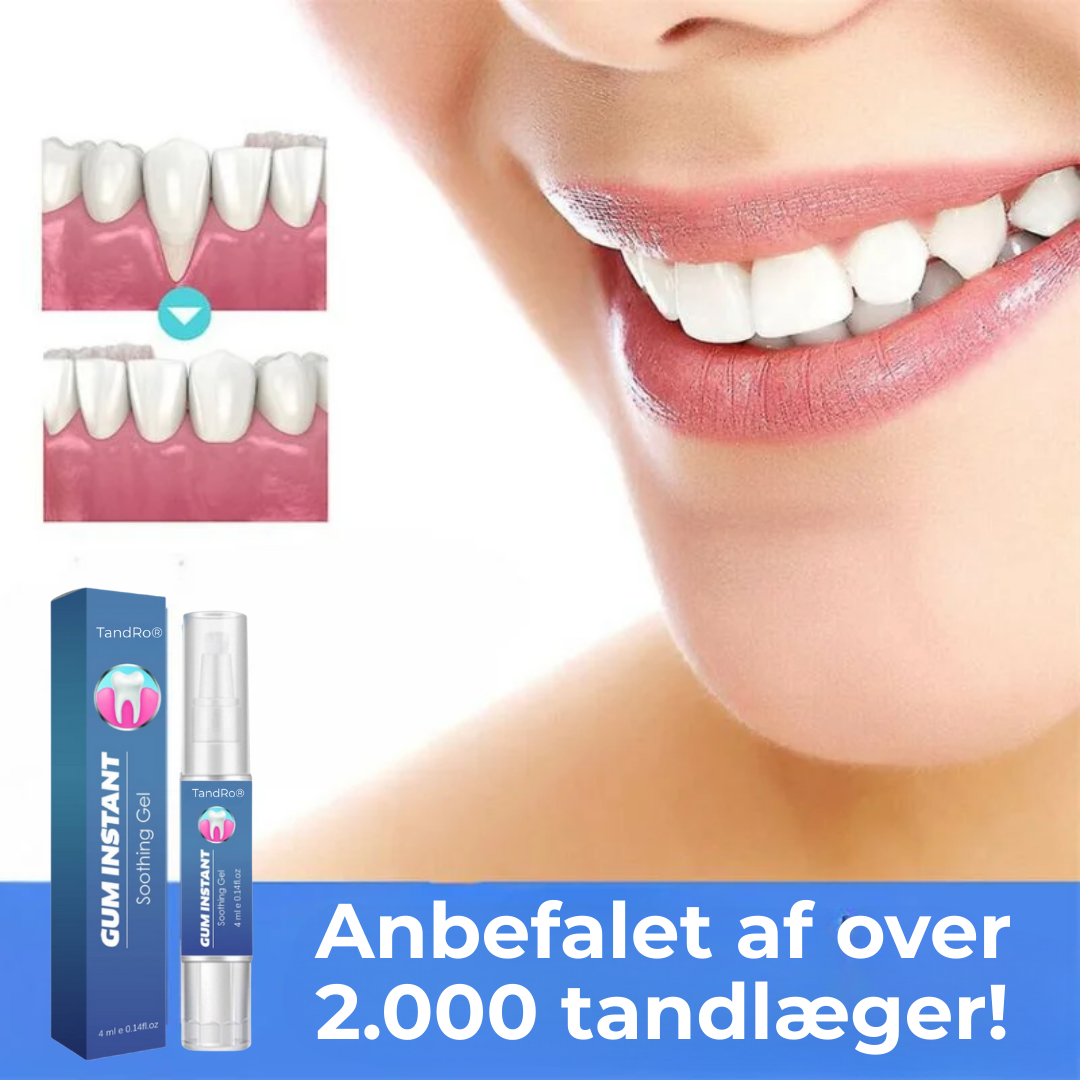 TandRo® | Stoppa tandköttsretraktion naturligt, smärtfritt och på bara 3 dagar!