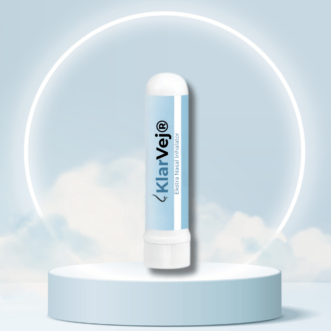 KlarVej® | Näseinhalator, ta bort täppt näsa på endast 7 minuter – och andas fritt igen!