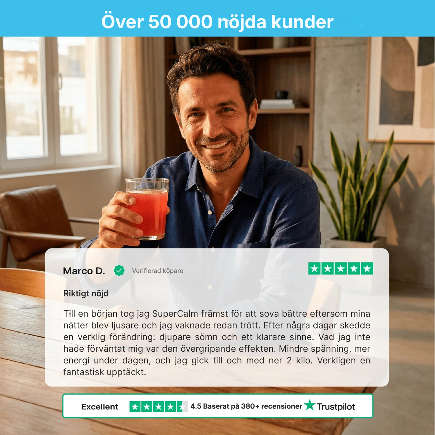 Balans och välbefinnande i vardagen – Lugn och energi redan från första klunken