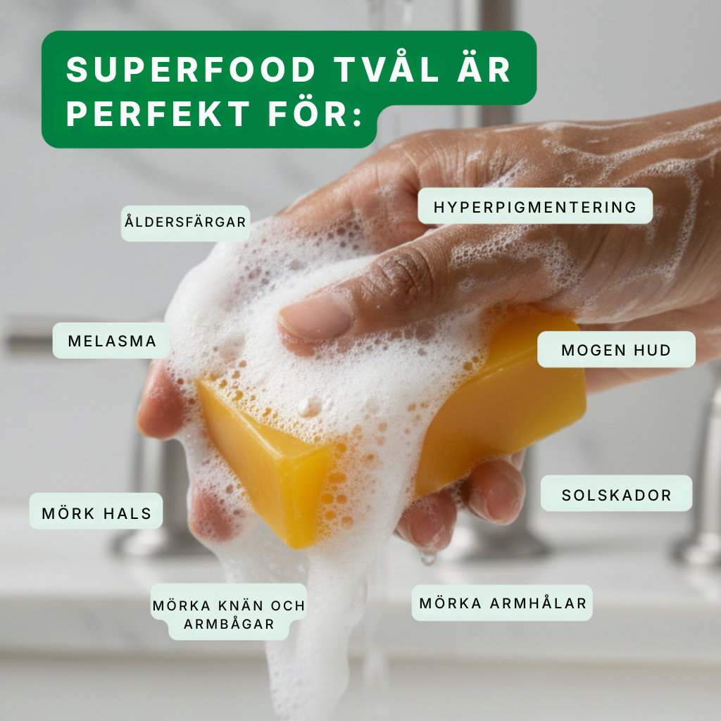 Selora® | Superfood-tvålen mot mörka fläckar