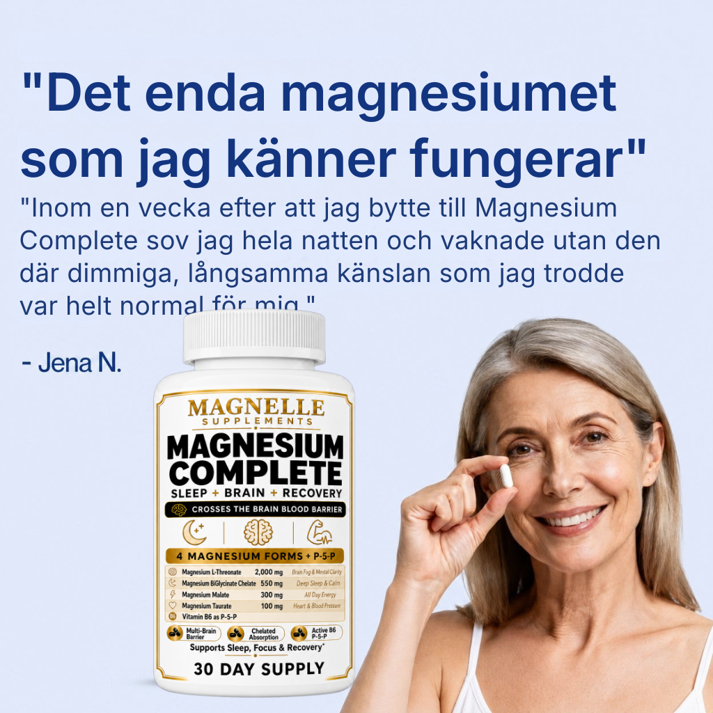 Magnelle® | Magnesiumkomplex för hjärnan