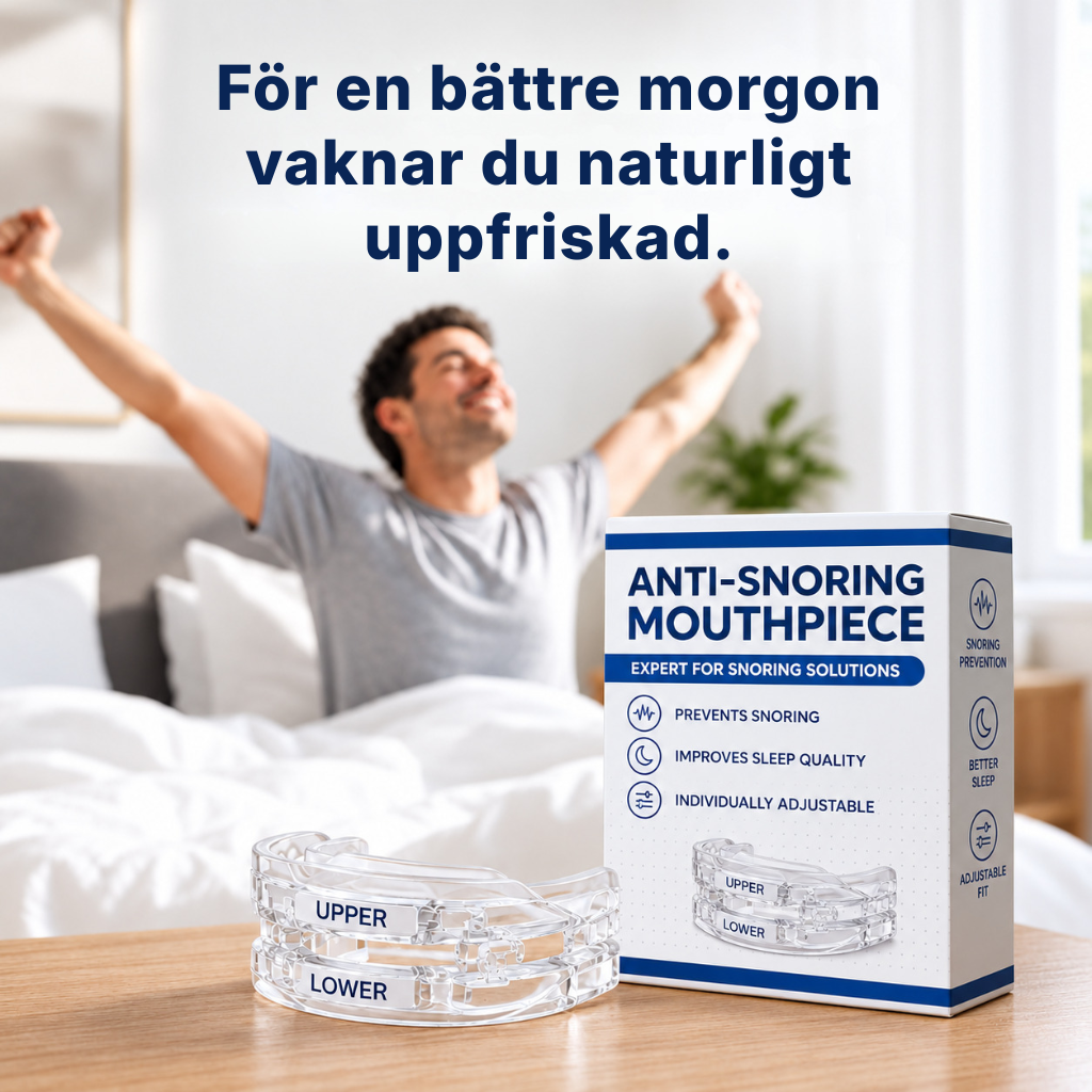 Apnex Pro® | Får snarkningen att upphöra redan från första natten