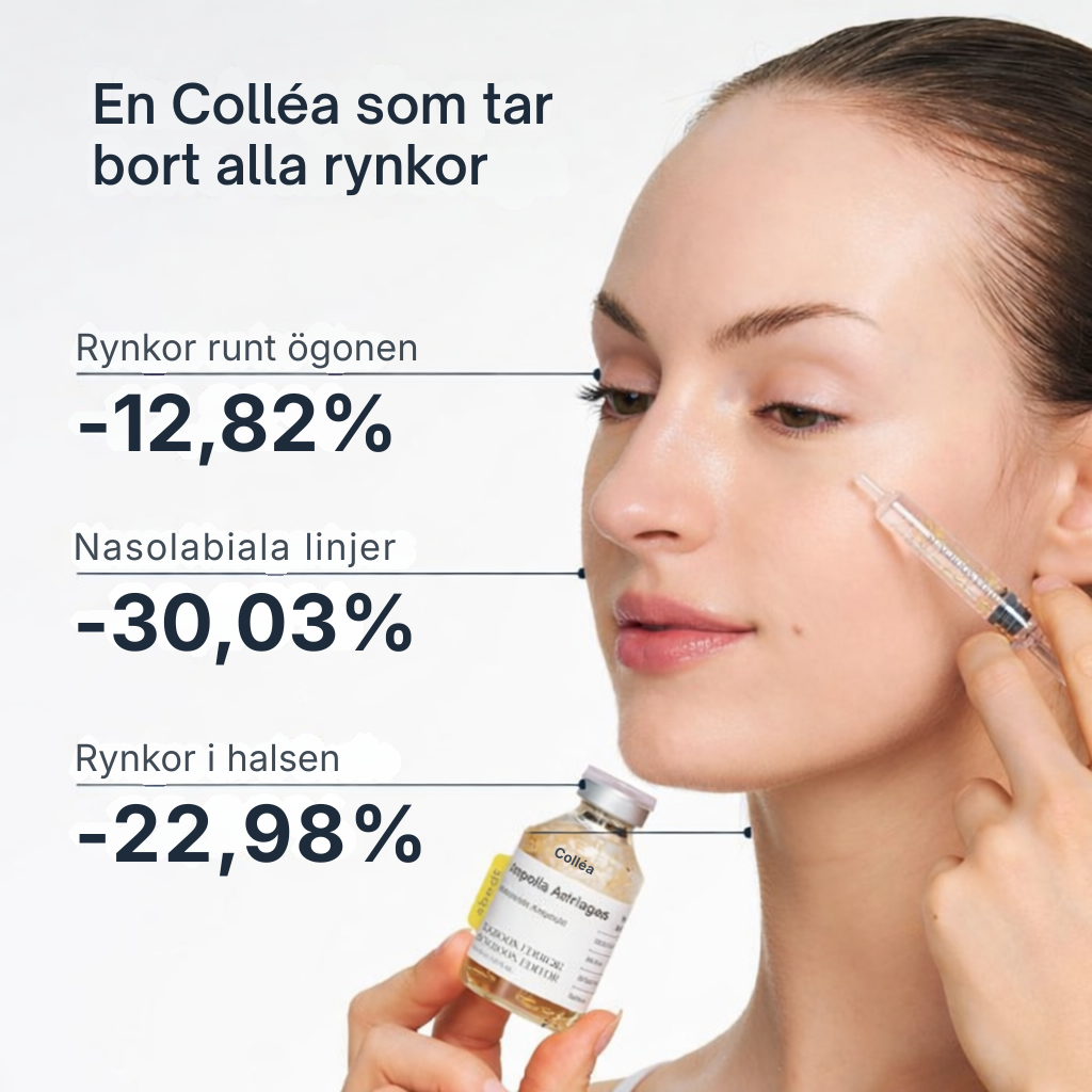 Colléa® | Ampull med djupverkande kollagen och silkpeptider