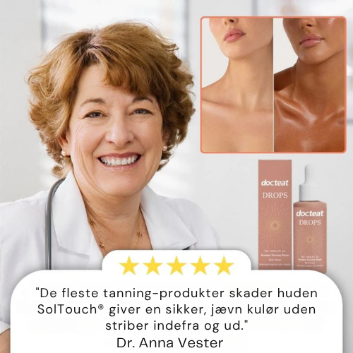 SolTouch® Drickbara solbränningsdroppar | Få en strålande, solkyssad hy på bara 7 dagar
