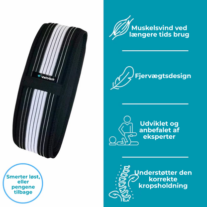 Veltrix® Ryggstödjande bälte | Bli fri från ischias- och ryggsmärtor på endast 2 veckor!