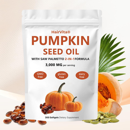 HairVita® | Pumpakärnolja - mjukgeléer