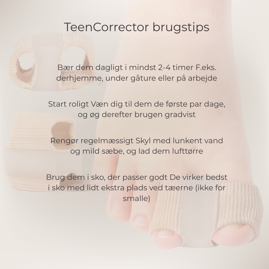 FlexiToe® | Skonsam tåjustering för daglig lindring