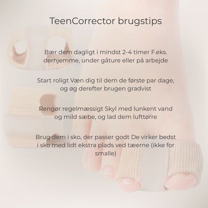 FlexiToe® | Skonsam tåjustering för daglig lindring