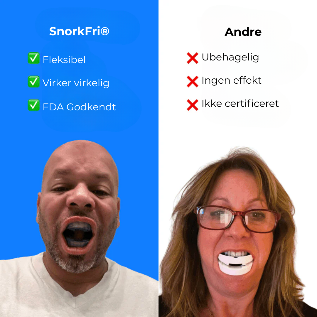 SnorkFri® | Anti-snarkmunstycke Universell Storlek