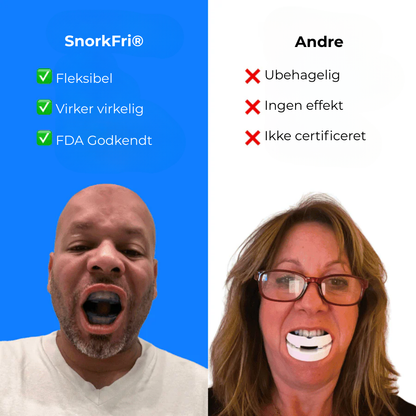 SnorkFri® | Anti-snarkmunstycke Universell Storlek