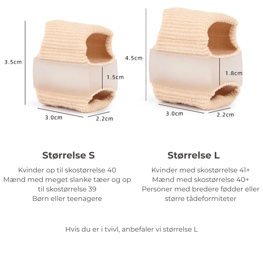 FlexiToe® | Skonsam tåjustering för daglig lindring
