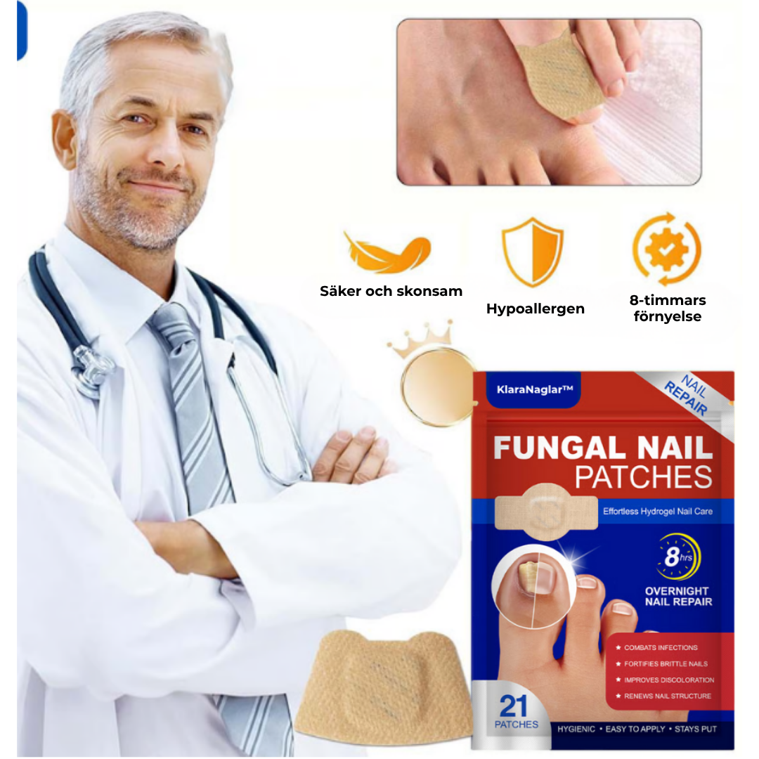 KlaraNaglar™ | Slip af med neglesvamp for altid – se resultater på kun 2 uger!