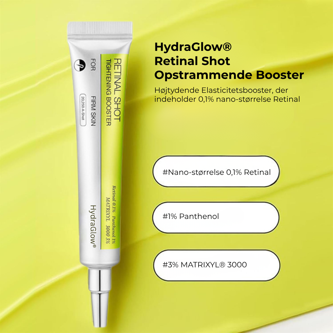 HydraGlow® | Botox & Vita-A Retinol Shot Rynkeförbättrande Fastgöringskräm - Återfå ungdomlig hud nu