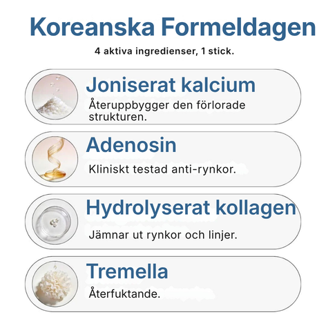 Lunara® | Anti-aging-stick med kalcium och kollagen