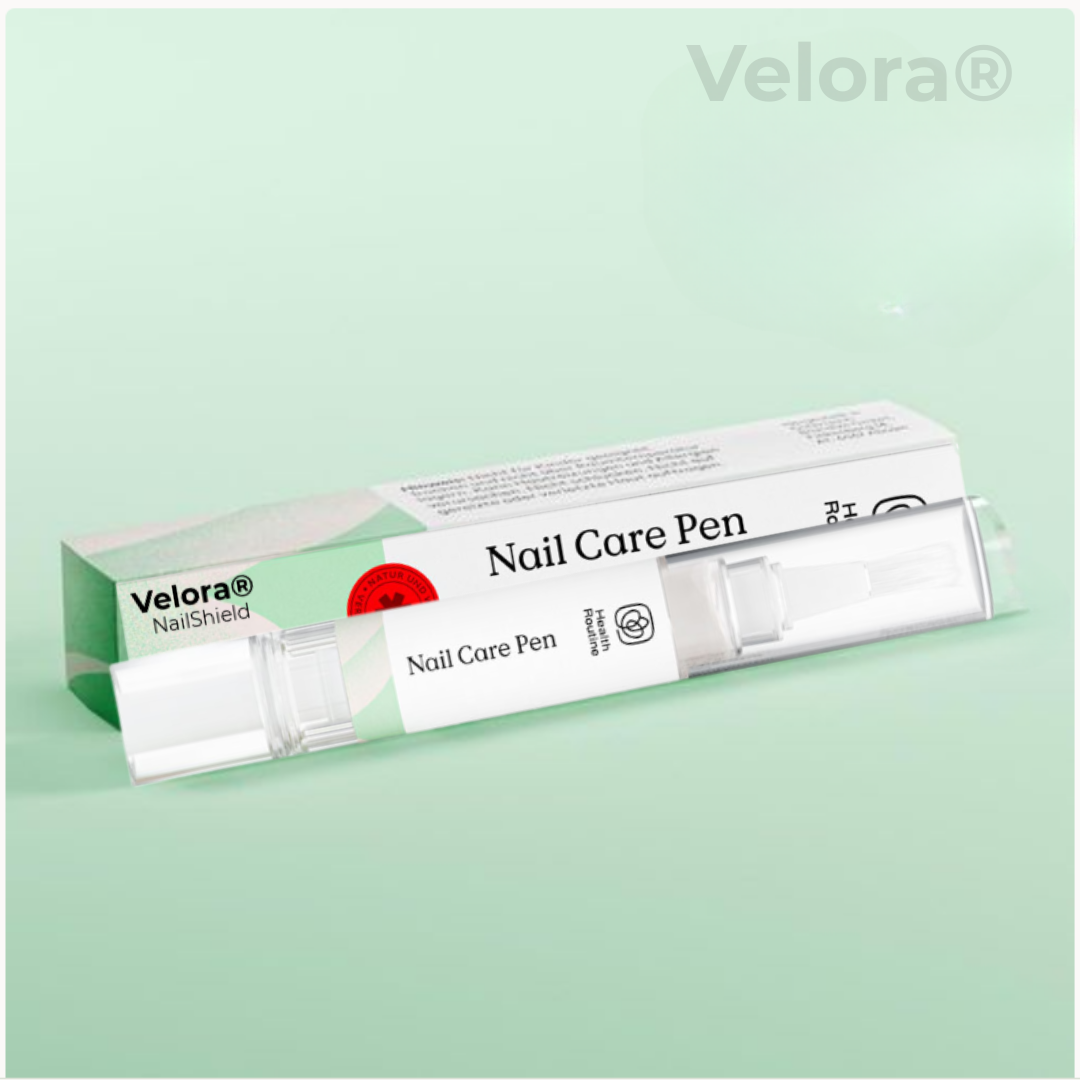 Velora® Nagelskydd | Den naturliga lösningen för starka, friska och svampfria naglar!