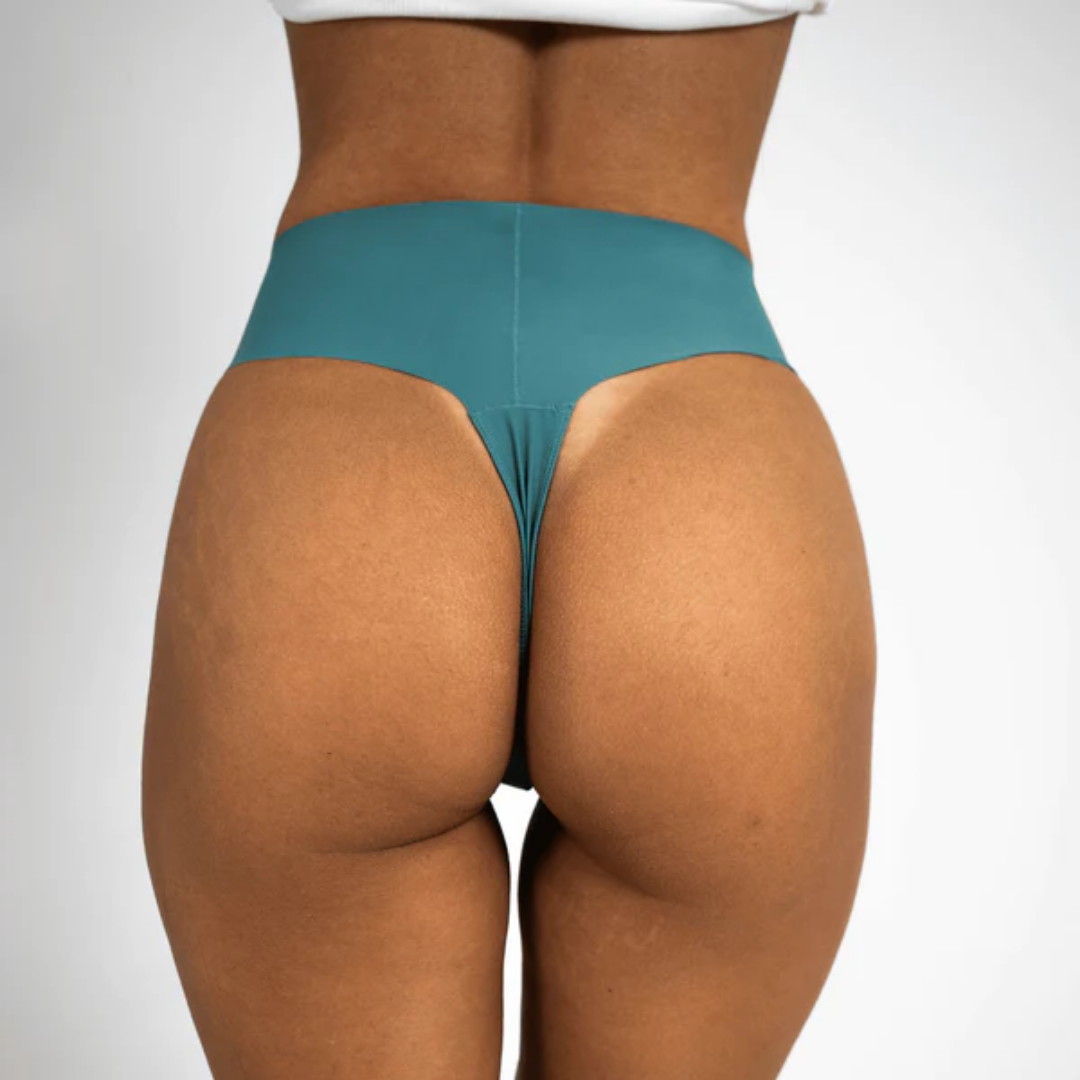 PetalFit Thong® | Säg hej då till kameltå och synliga troslinjer – Träna med total självsäkerhet