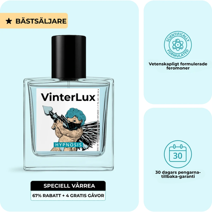 VinterLux® | Få folk att vända sig om och väck hennes begär med två sprayningar av Hypnosis Cologne