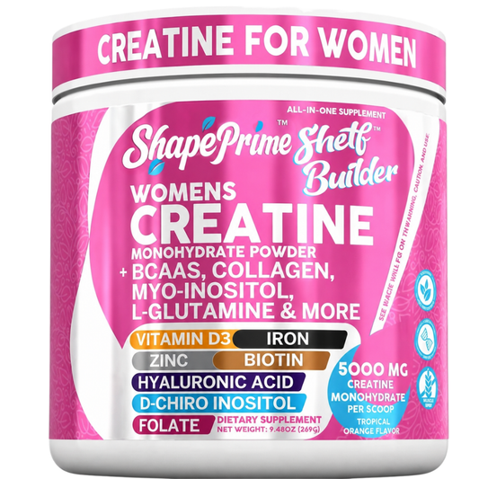 ShapePrime® Shelf Builder | All-in-One-kreatinkomplex för kvinnor