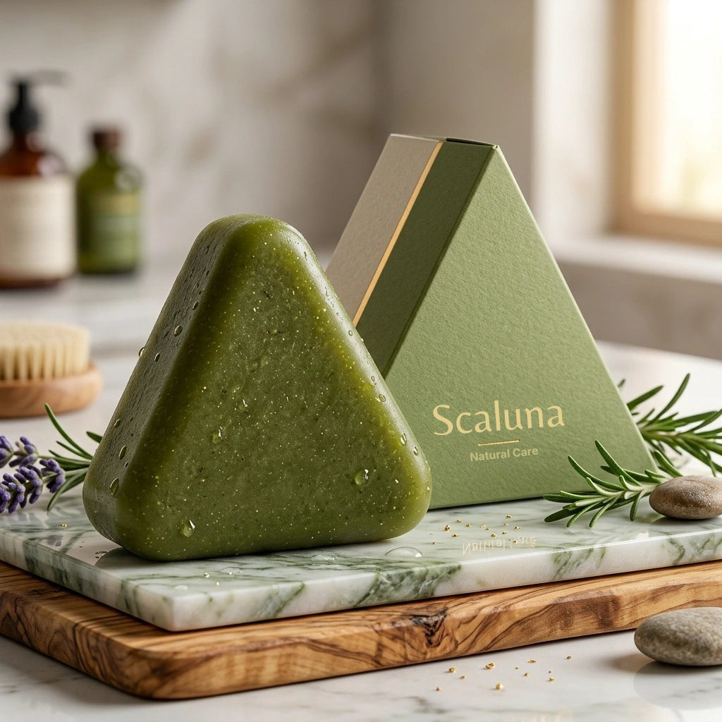 Scaluna® | Avlägsnar ansamlingar, lugnar hårbotten och främjar en sund hårväxt