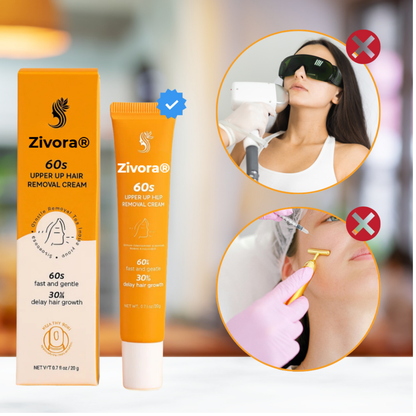 Zivora® | Ta bort 97 % av ansiktshåret på bara 4 dagar – ingen rakning, vaxning eller irritation längre!