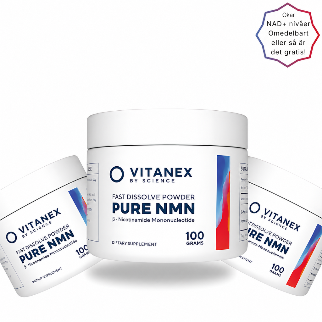 Vitanex® | Rent NMN-pulver (nikotinamidmononukleotid)