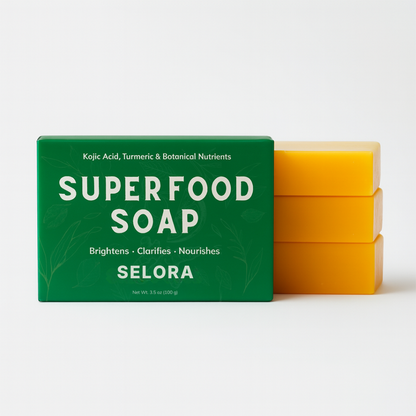 Selora® | Superfood-tvålen mot mörka fläckar