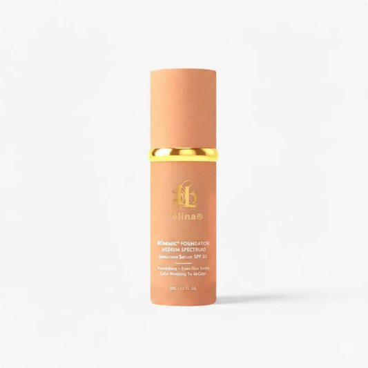 Velina® | Anti-aging-foundation med SPF 50 – Anpassar sig efter din hudton
