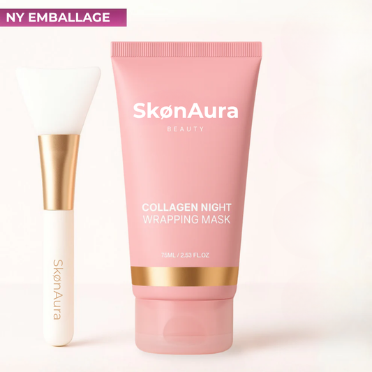 SkønAura® | Bio-Kollagen Mask + Borste.