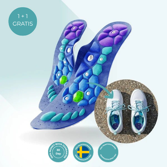 SlimviaX® Magnetiska innersulor | Gå ner i vikt med VARJE STEG