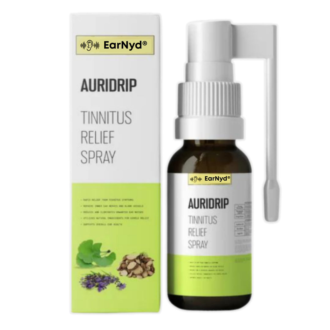 EarNyd® | Ljuddämpande Spray | Sluta med tinnitus och hör tydligt igen – på endast 7 dagar