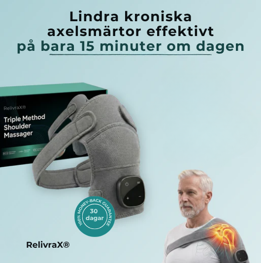 RelivraX® | 3-i-1-axelmassagerare