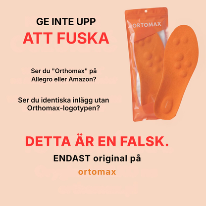 Ortomax® | Ortopediska formade inläggssulor