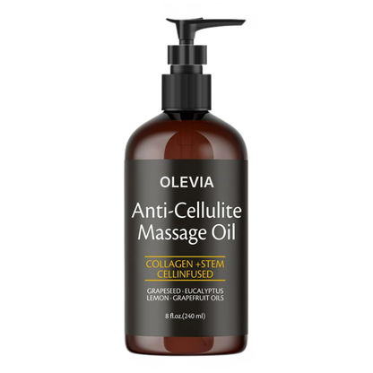 Olevia® Massageolja mot celluliter | Inga besvikande krämer från apoteket och inga dyra behandlingar på salong.