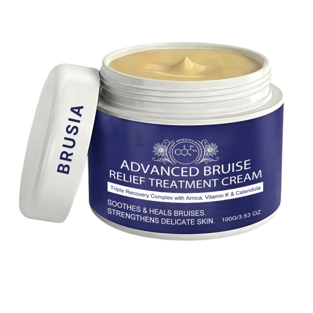 Brusia® | Äntligen en kräm som får blåmärken på känslig hud att blekna