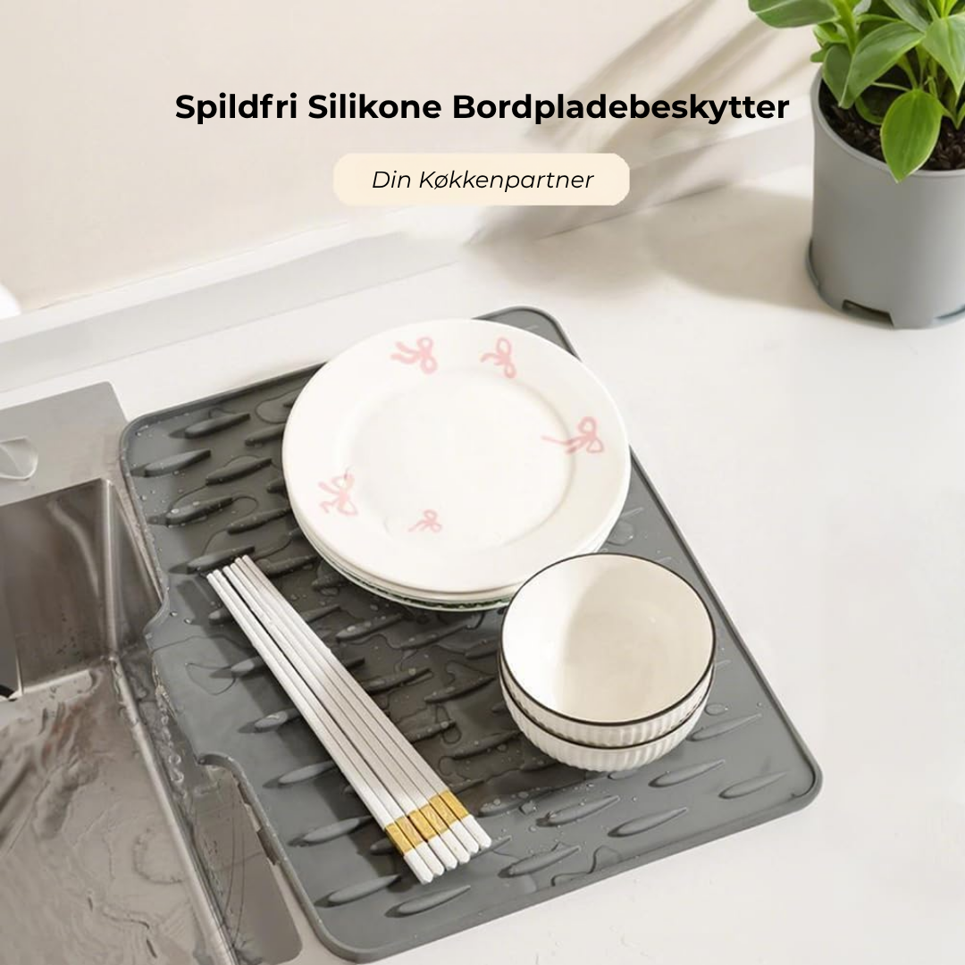 Glasklart® | Värmeskydd & Snabb Avrinning – Silikon Diskmatta