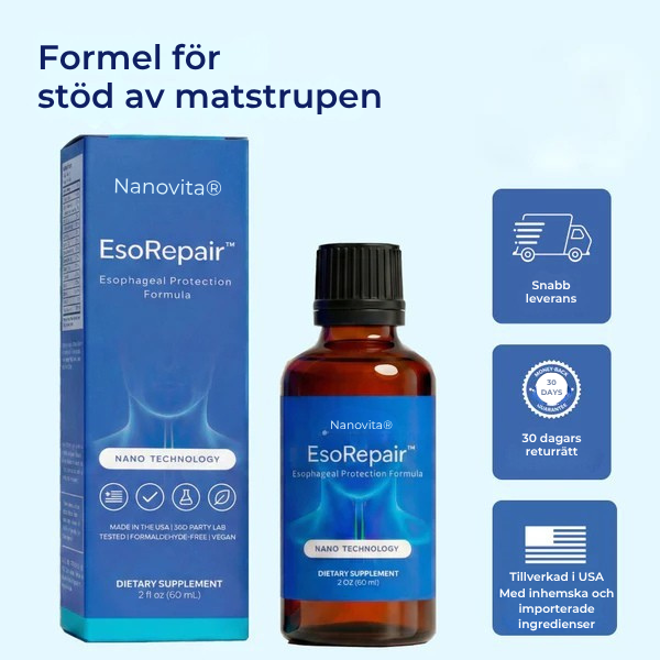 Nanovita® | Det ultimata nanobaserade stödet för matstrupe och mage