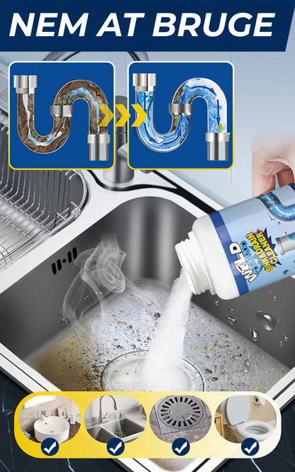 FriskRør® | Enzymaflödesrens – Djuprengörande, Rörsäker, Citrusfräsch