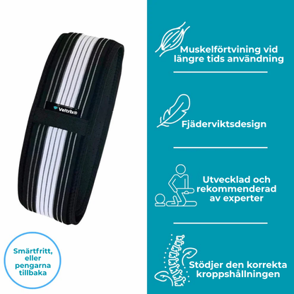 KomfortBältet® | Säg Hejdå Till Ryggsmärta och Hej Till Komfort: Upptäck den Revolutionerande KomfortBältet® för Omedelbar Lindring!