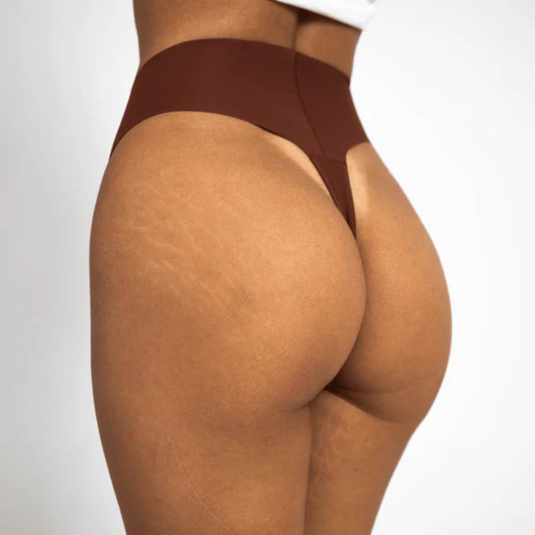 PetalFit Thong® | Säg hej då till kameltå och synliga troslinjer – Träna med total självsäkerhet