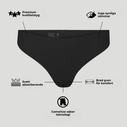 PetalFit Thong® | Säg hej då till kameltå och synliga troslinjer – Träna med total självsäkerhet