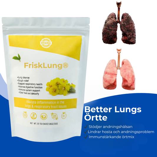 FriskLung® | Tar bort 99% av lungföroreningar inom den första veckan av användning