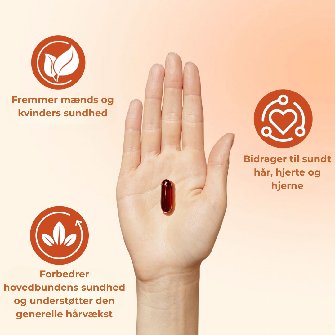 HairVita® | Pumpakärnolja - mjukgeléer