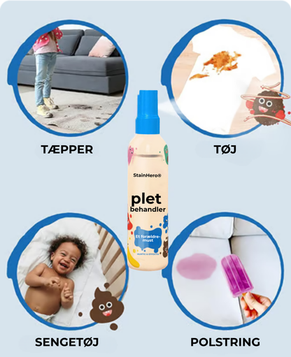 StainHero® | Städa smartare, inte hårdare – Släpp kemikalierna för en säkrare glans!