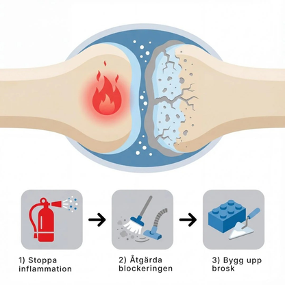 Arthro Complete® | Dämpa inflammation, återuppbygg brosk och återfå rörligheten
