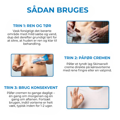 Skinsera® HPV Vårtor Lättnad Kräm