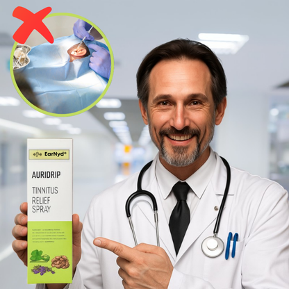 EarNyd® | Ljuddämpande Spray | Sluta med tinnitus och hör tydligt igen – på endast 7 dagar