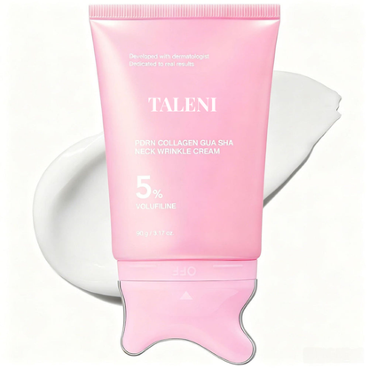 Taleni® Massagekräm för hals, ansikte och käke – Kollagenkräm