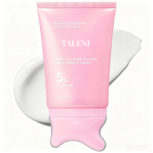 Taleni® Massagekräm för hals, ansikte och käke – Kollagenkräm